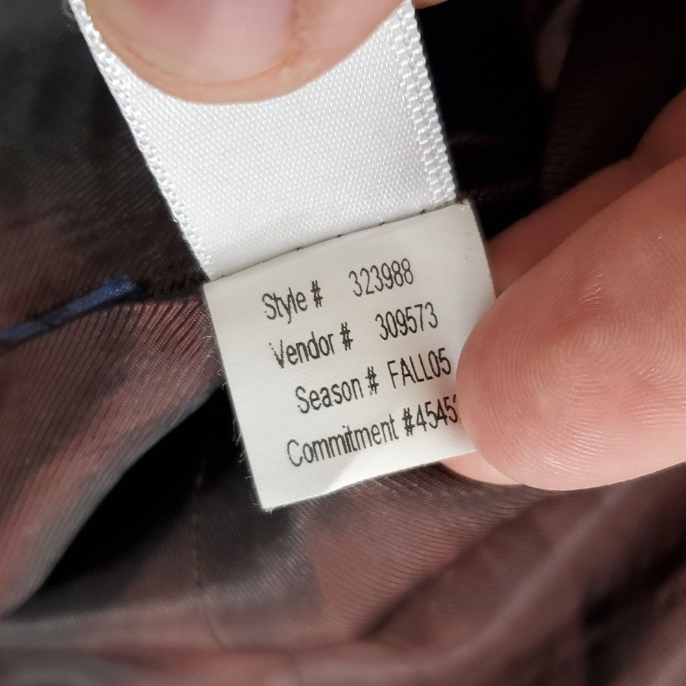 Banana Republic Modern Blazer Three Button Subtle Pinstripe Lined Mens 40R - Picture 7 of 12